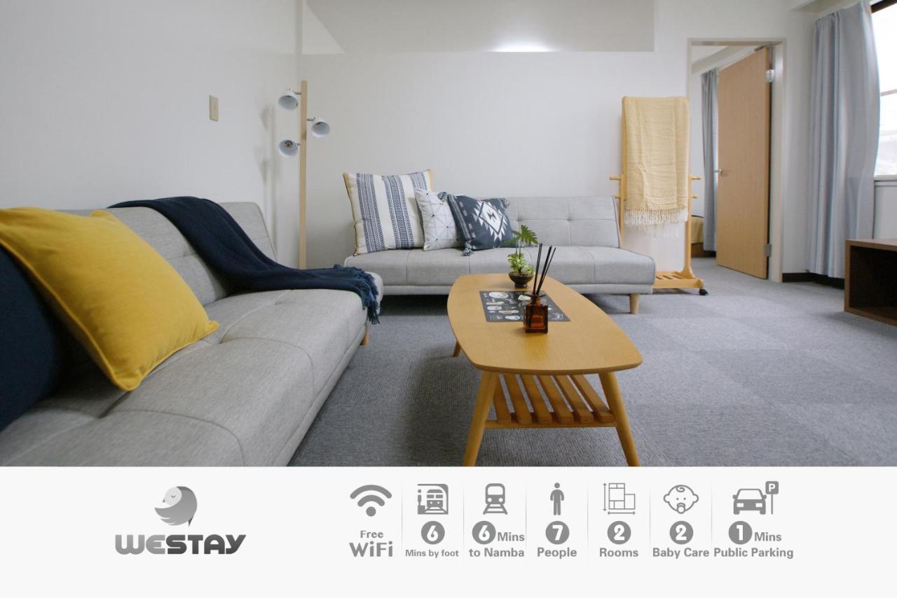 Westay Designers House/6 Mins To Shinsaibashi206 Osaka Luaran gambar