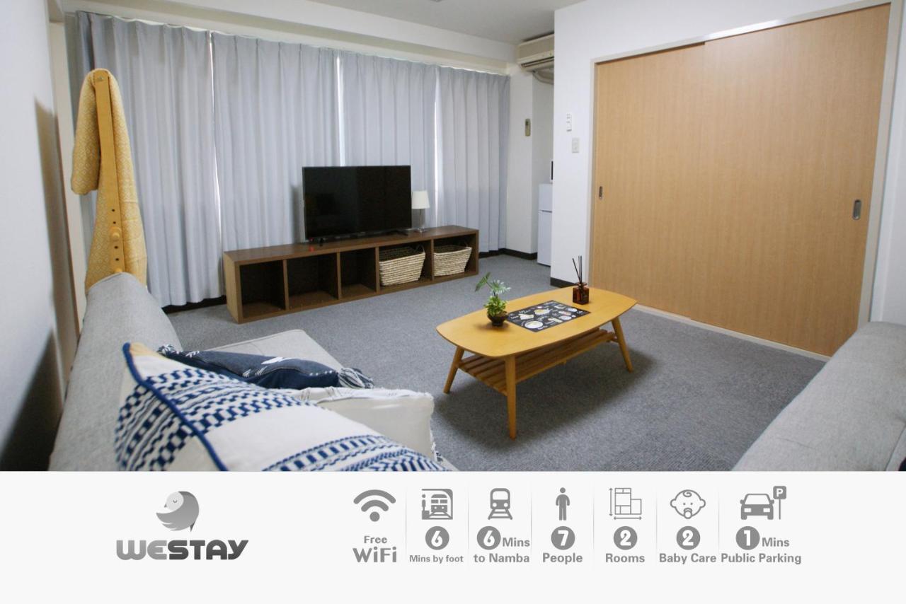 Westay Designers House/6 Mins To Shinsaibashi206 Osaka Luaran gambar